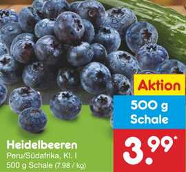 500g Heidelbeeren