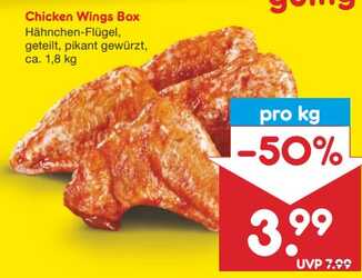 1.8kg Chicken Wings Box