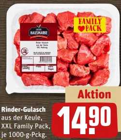 1kg Rinder-Gulasch aus der Keule