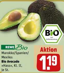 1 Stück Bio Avocado