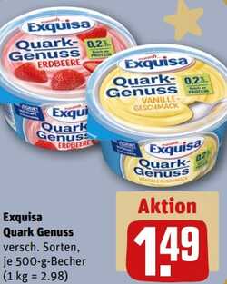 500g Exquisa Quark Genuss