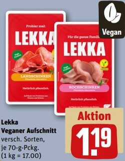 70g Lekka Veganer Aufschnitt