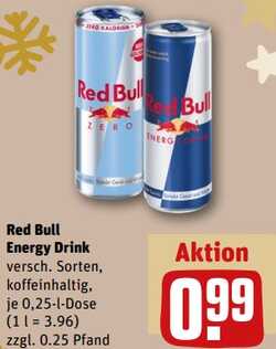 250ml Red Bull Energy Drink