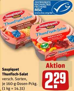 160g Saupiquet Thunfisch-Salat