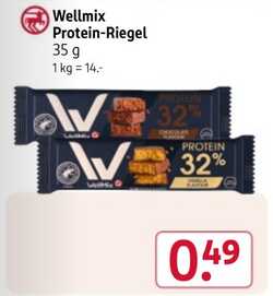 35g Wellmix Protein-Riegel
