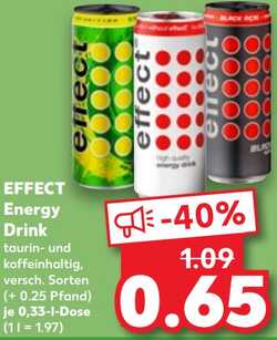 330ml EFFECT Energy Drink