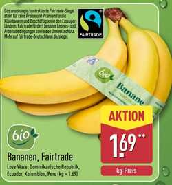 1kg Bananen, Fairtrade