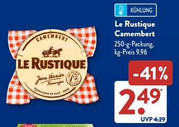 250g Le Rustique Camembert
