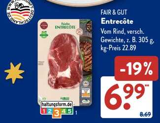 305g FAIR & GUT Entrecôte