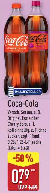 1,25l Coca-Cola Zero