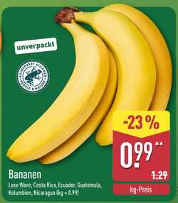 1kg Bananen