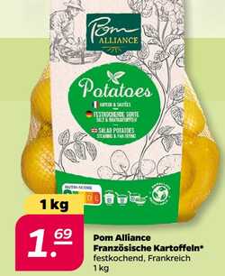 1kg Pom Alliance Französische Kartoffeln