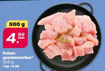 500g Putengeschnetzeltes