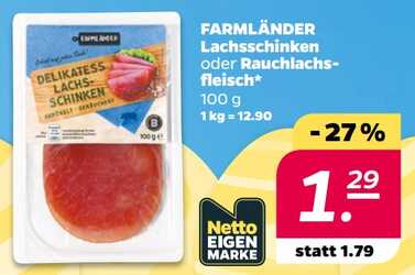 100g FARMLÄNDER Lachsschinken