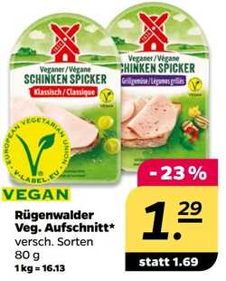 80g Rügenwalder Veg. Aufschnitt