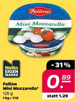 125g Fellino Mini Mozzarella