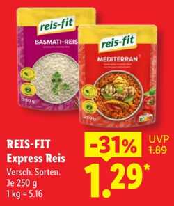 250g REIS-FIT Basmati Reis