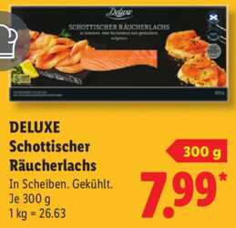 300g Schottischer Räucherlachs
