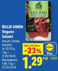 75g Vegane Salami