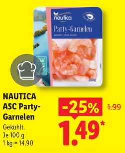 100g NAUTICA ASC Party-Garnelen