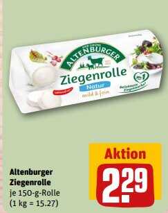 150g Altenburger Ziegenrolle