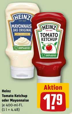 400ml Heinz Tomato Ketchup