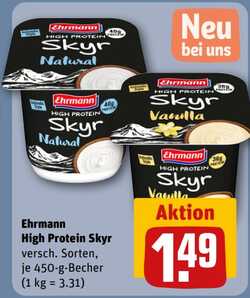 450g Ehrmann High Protein Skyr