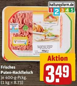 400g Frisches Puten-Hackfleisch