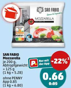 125g San Fabio Mozzarella