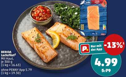 300g Berida Lachsfilet