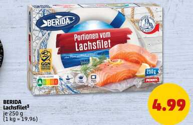 250g BERIDA Lachsfilet