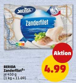450g BERIDA Zanderfilet