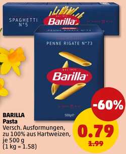 500g Barilla Pasta