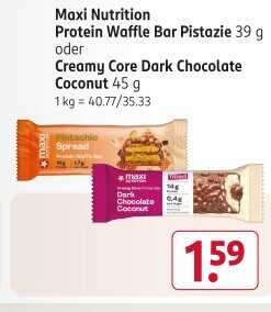 45g Maxi Nutrition Creamy Core Proteinriegel