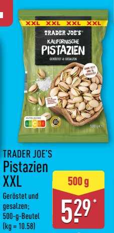 500g TRADER JOE'S Pistazien XXL