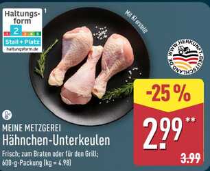 600g Hähnchen-Unterkeulen
