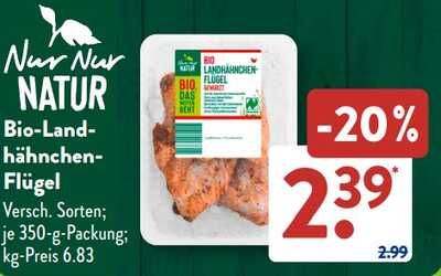 350g Bio-Landhähnchen-Flügel