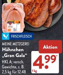 1kg Hähnchen Gran Gala