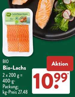 400g Bio-Lachs