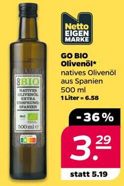 500ml GO BIO Olivenöl