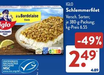 380g IGLO Schlemmerfilet