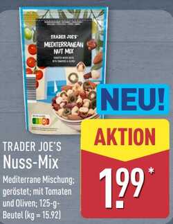 125g TRADER JOE'S Nuss-Mix
