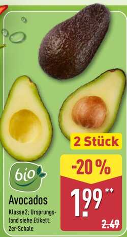 2 Bio-Avocados