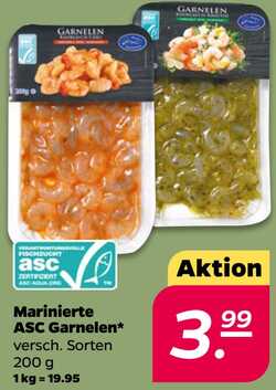 200g Marinierte ASC Garnelen