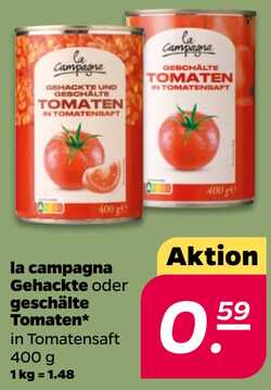 400g la campagna Gehackte Tomaten in Tomatensaft