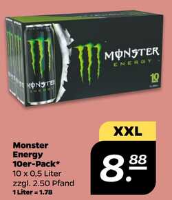 5l Monster Energy 10er-Pack