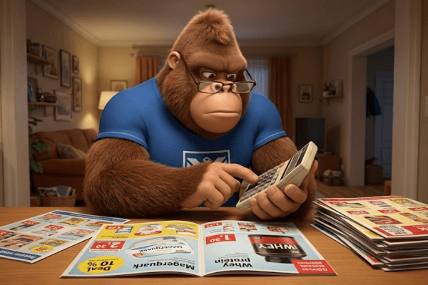 MuskelMarkt Gorilla analysiert Preise